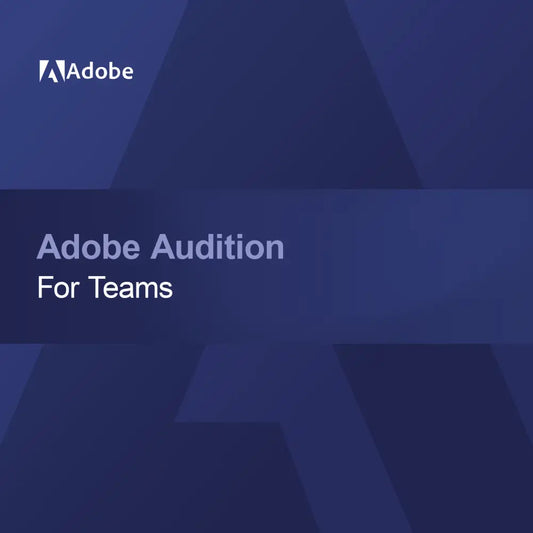 Adobe Audition voor Teams