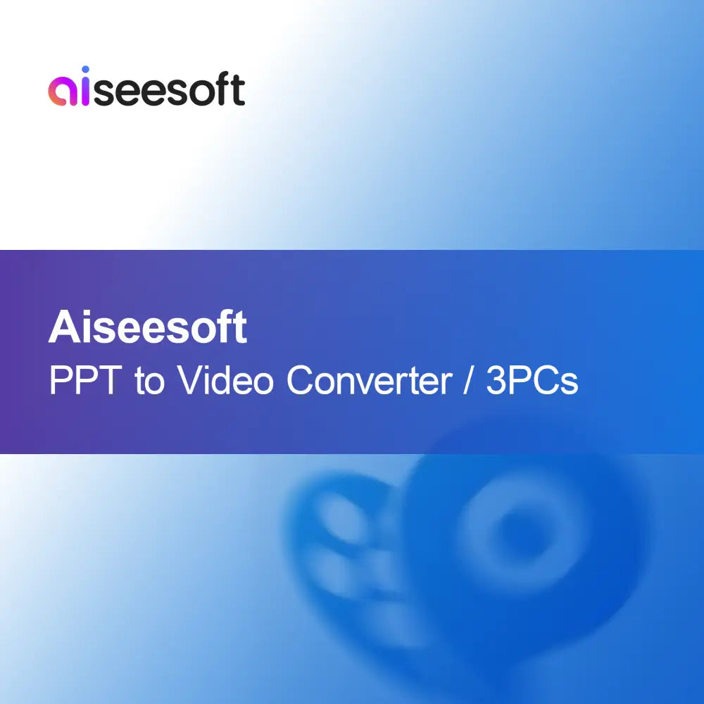 Aiseesoft PPT naar Video Converter / 3PCs
