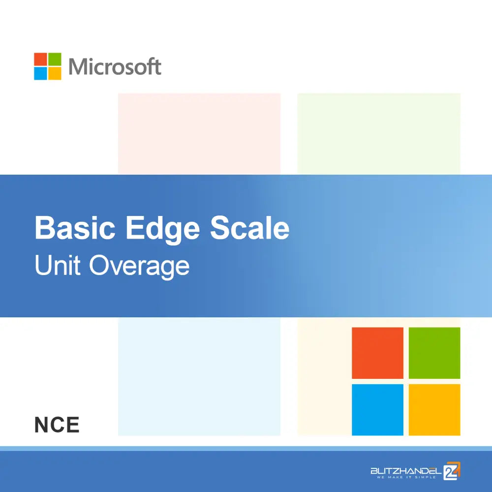 Basis Edge Scale Unit Overschrijding (NCE)