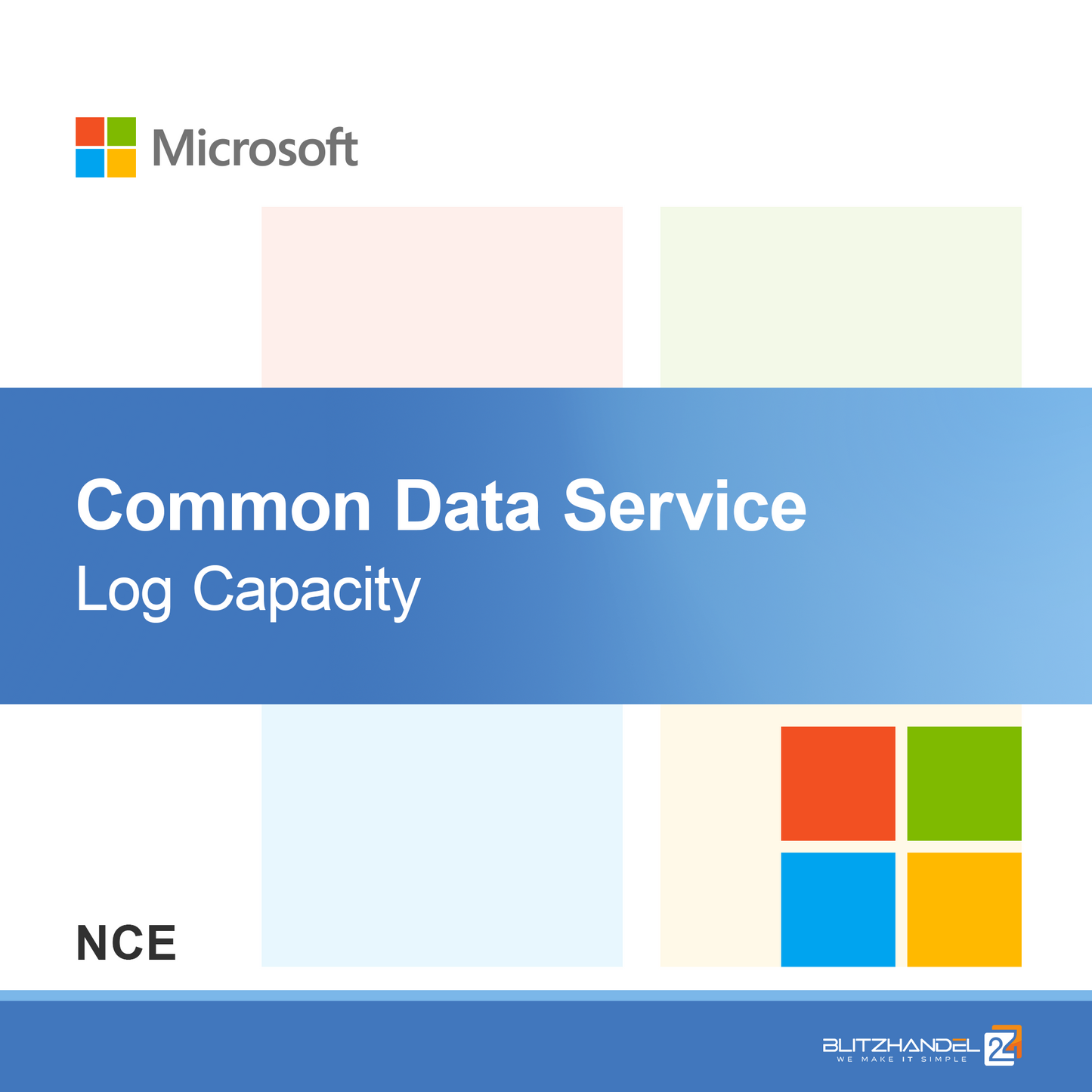 Common Data Service-logcapaciteit (NCE)