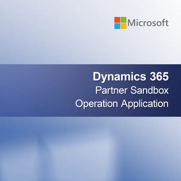 Dynamics 365 Partner Sandbox Operation Applicatie