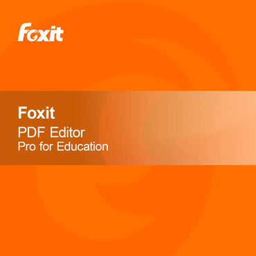 EDU Foxit PDF Editor Pro voor Onderwijs