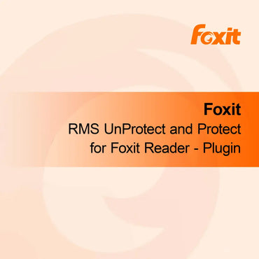 Foxit RMS UnProtect en Protect voor Foxit Reader - Plugin