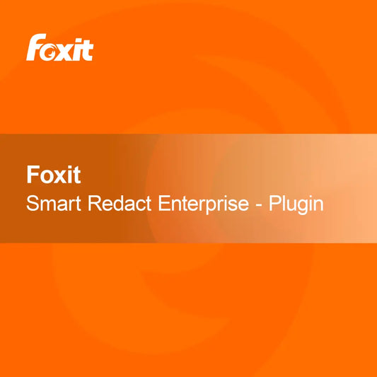 Foxit Slimme Redact Enterprise - Plugin