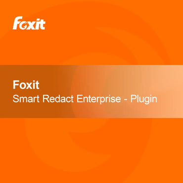 Foxit Slimme Redact Enterprise - Plugin