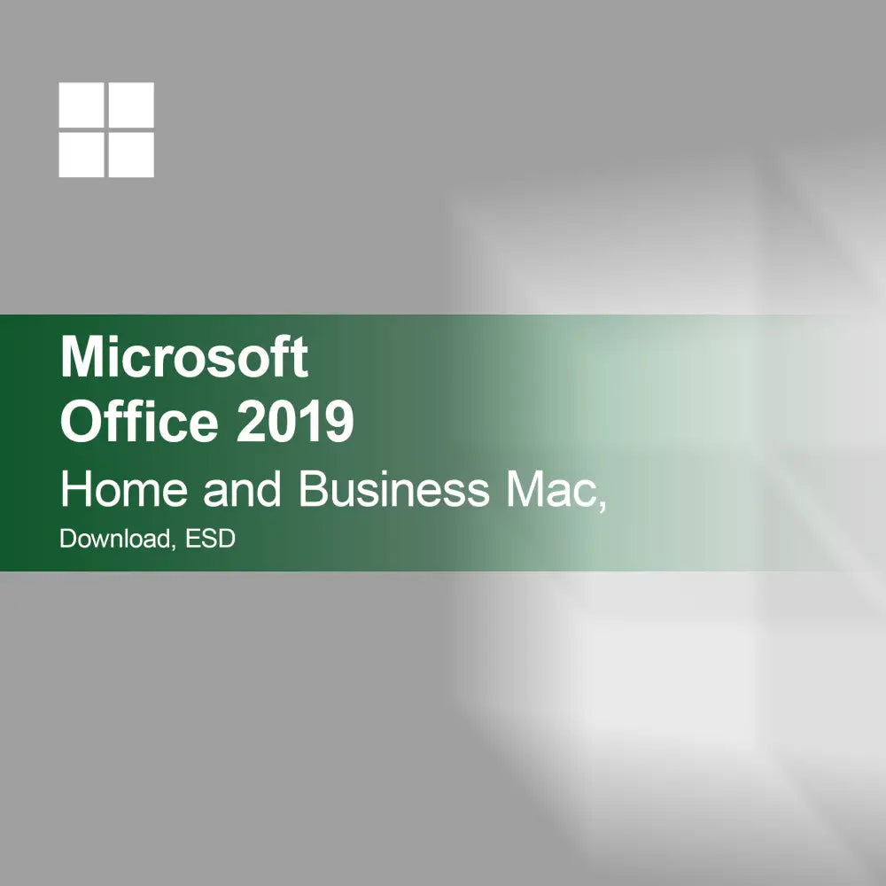 Microsoft Office 2019 Thuis en Zakelijk Mac, Download, ESD