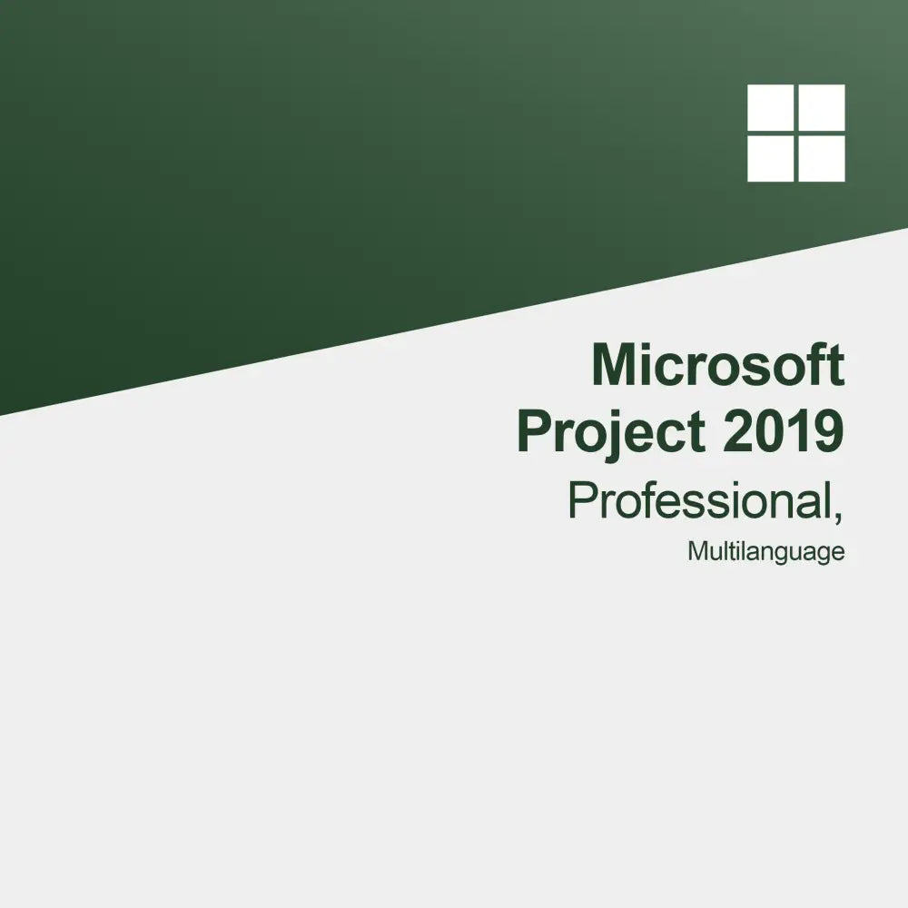 Microsoft Project 2019 Professional, Meertalig