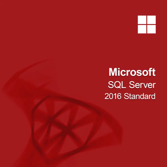 Microsoft SQL Server 2016 Standaard