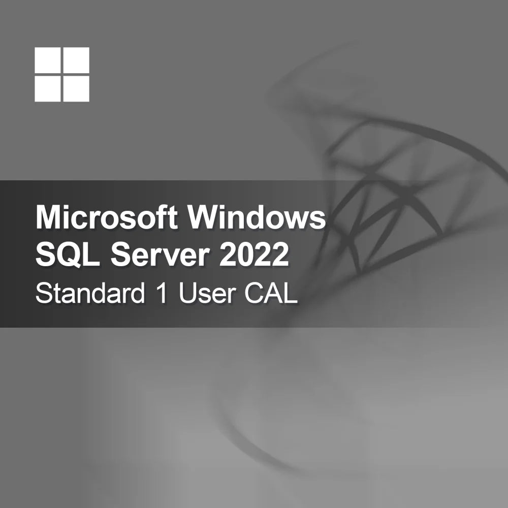Microsoft SQL Server 2022 Standard 1 Gebruiker CAL