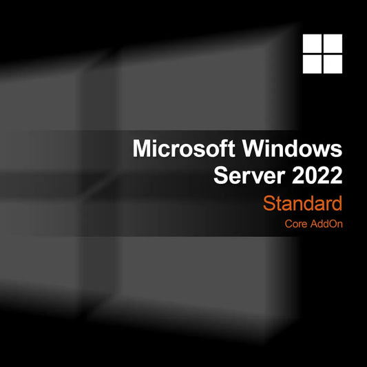 Microsoft Windows Server 2022 Standaard Core AddOn