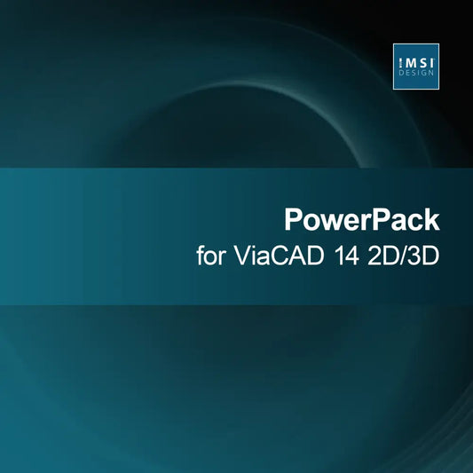 PowerPack for ViaCAD 14 2D/3D