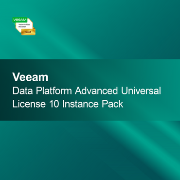 Veeam Data Platform Advanced Universele Licentie 10 Instantiepakket