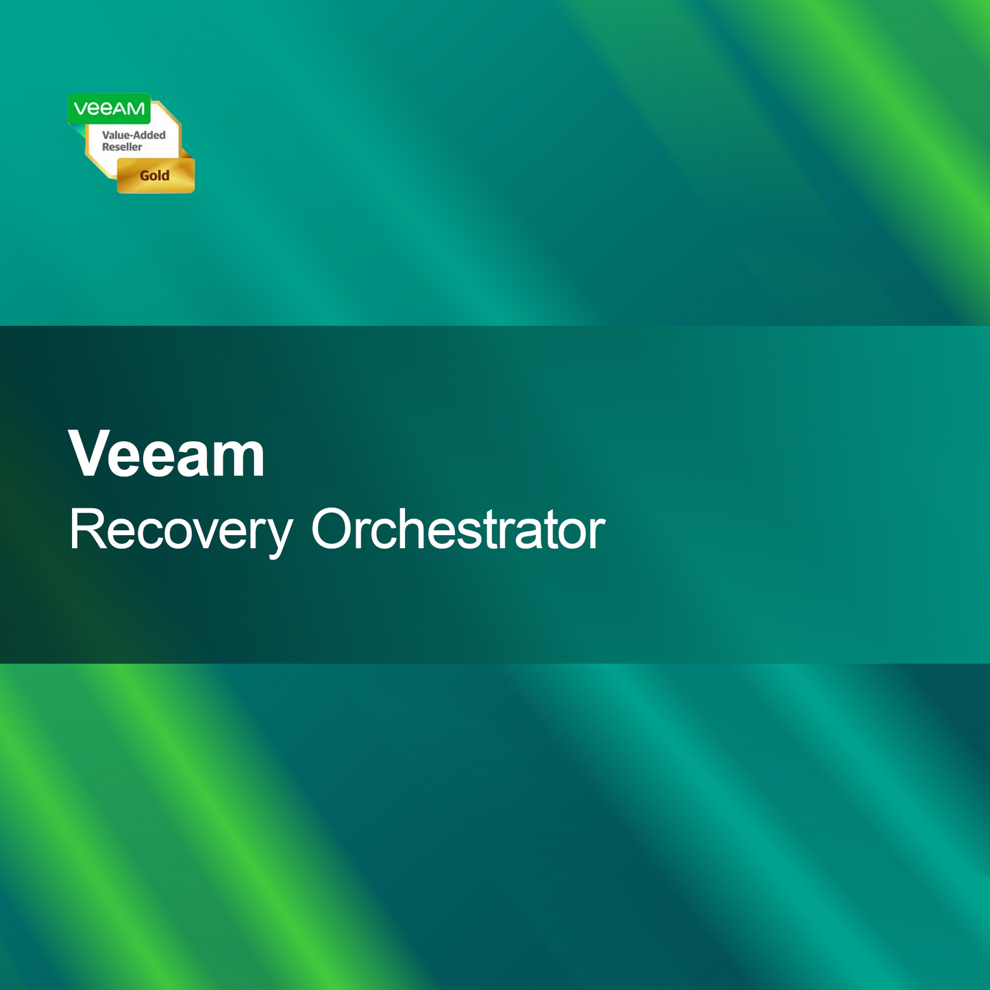 Veeam Herstel Orchestrator