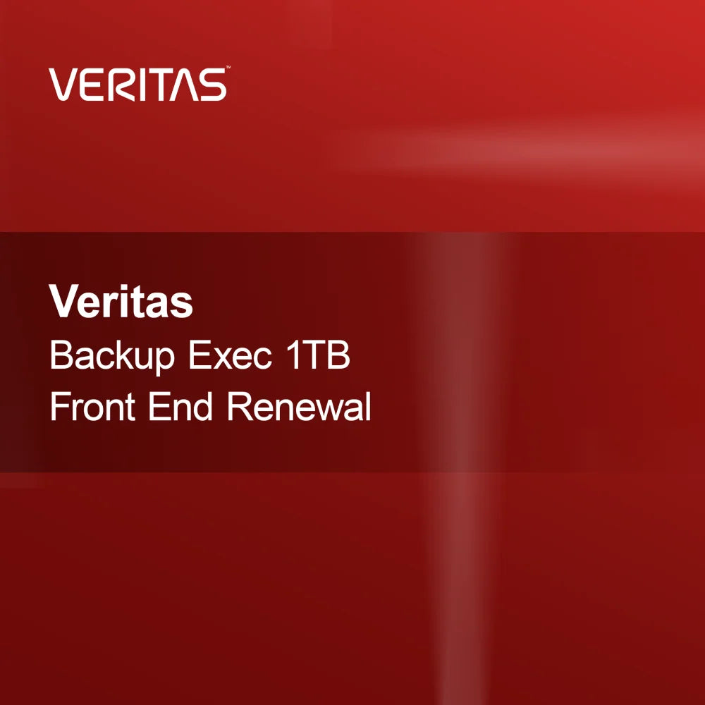 Veritas Backup Exec 1TB Front End Vernieuwing