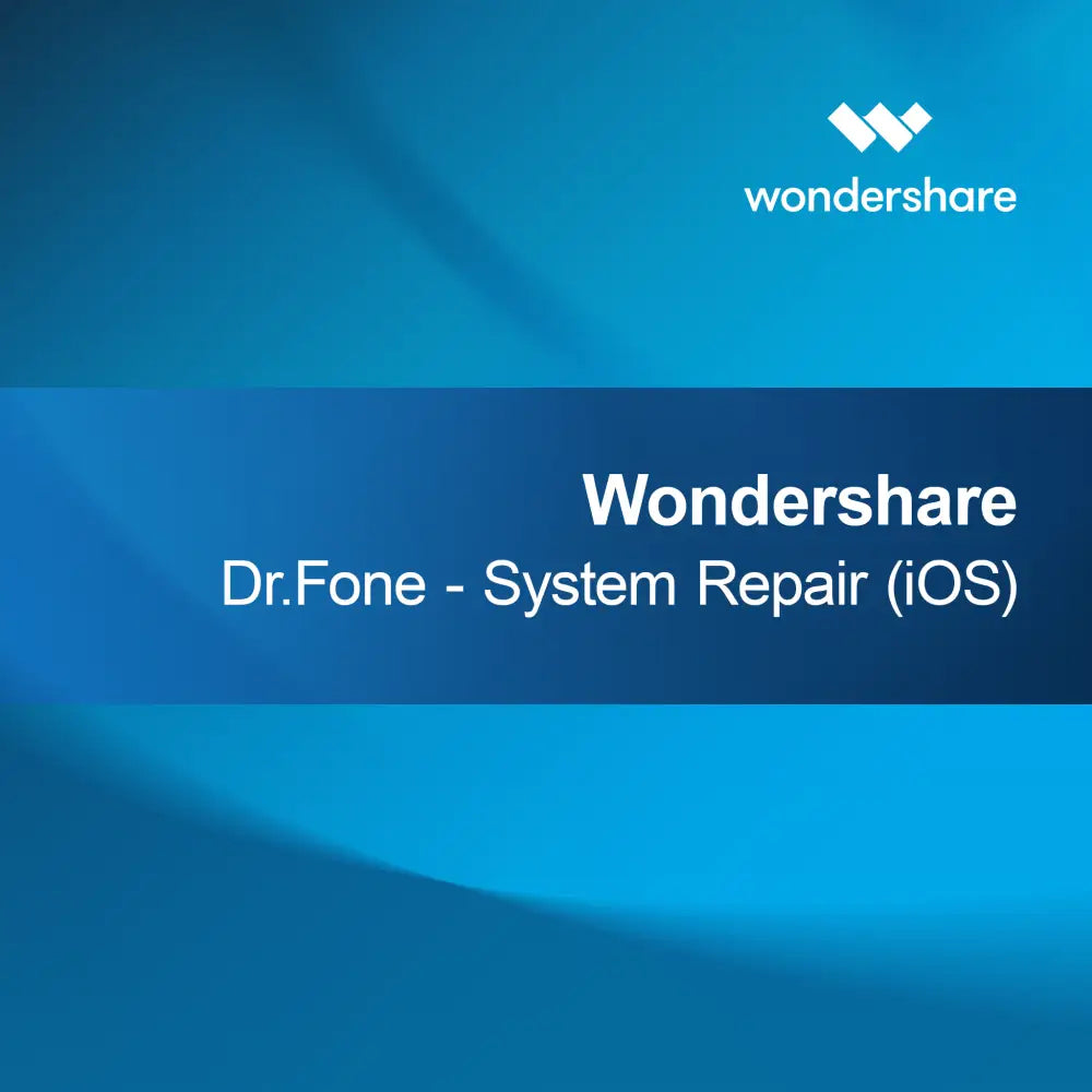 Wondershare Dr.Fone - Systeemherstel (iOS)