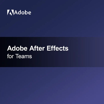 Adobe After Effects voor Teams