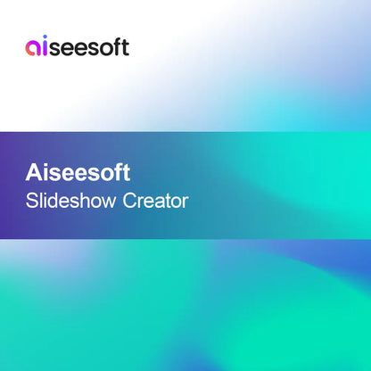 Aiseesoft Diavoorstelling Maker