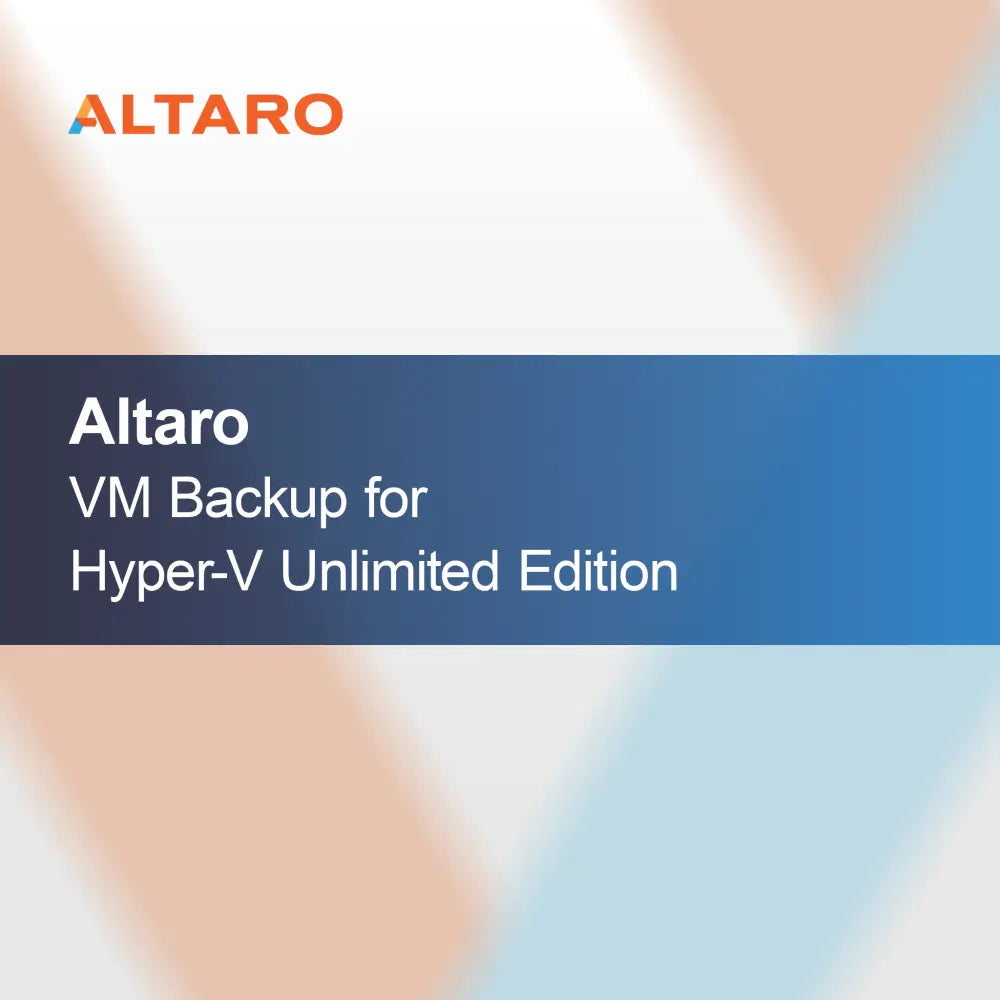 Altaro VM Backup voor Hyper-V Unlimited Edition