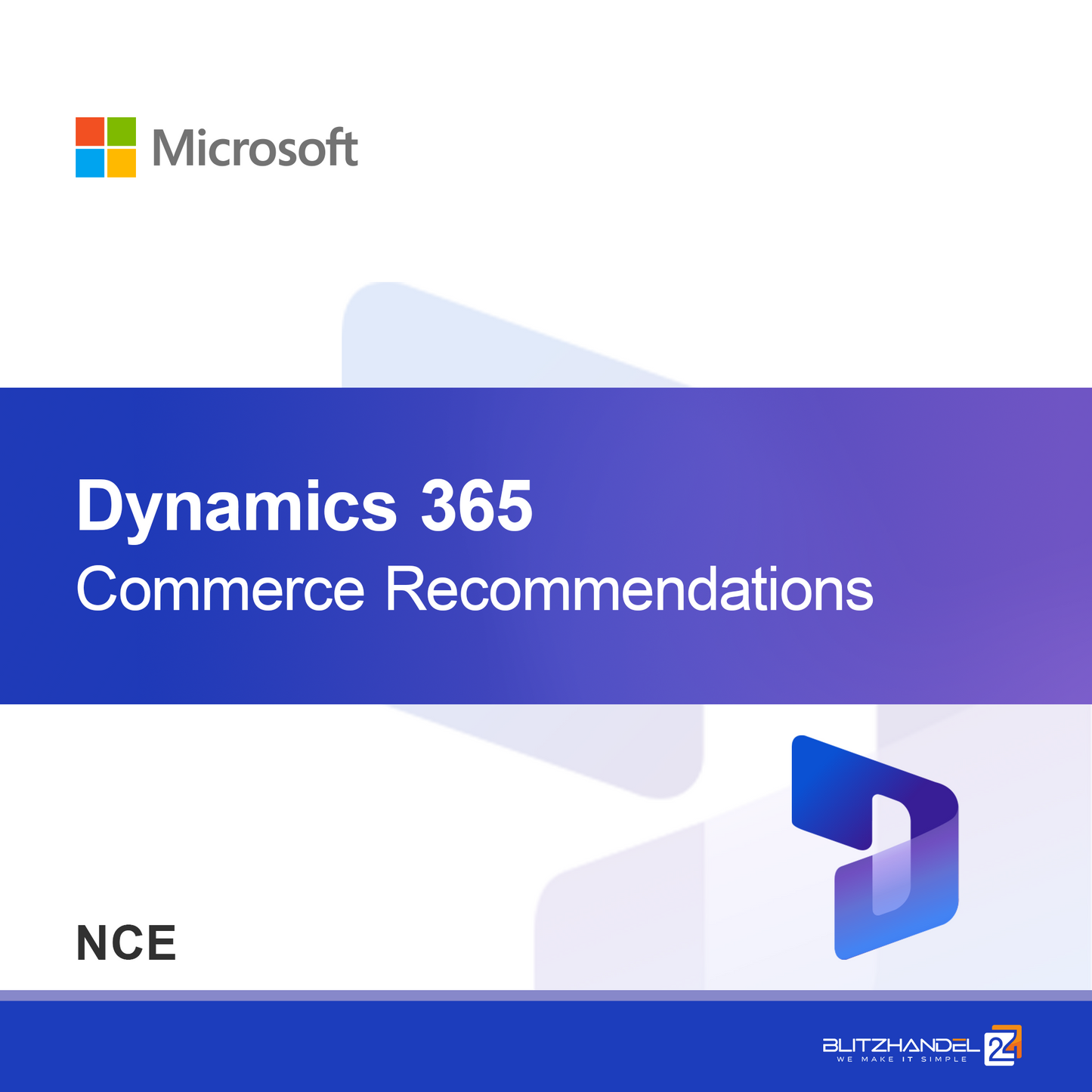 Dynamics 365 Commerce Aanbevelingen (NCE)
