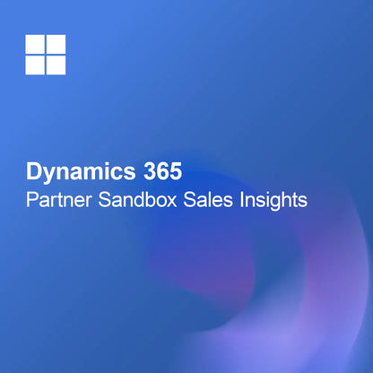 Dynamics 365 Partner Sandbox Salesinzichten