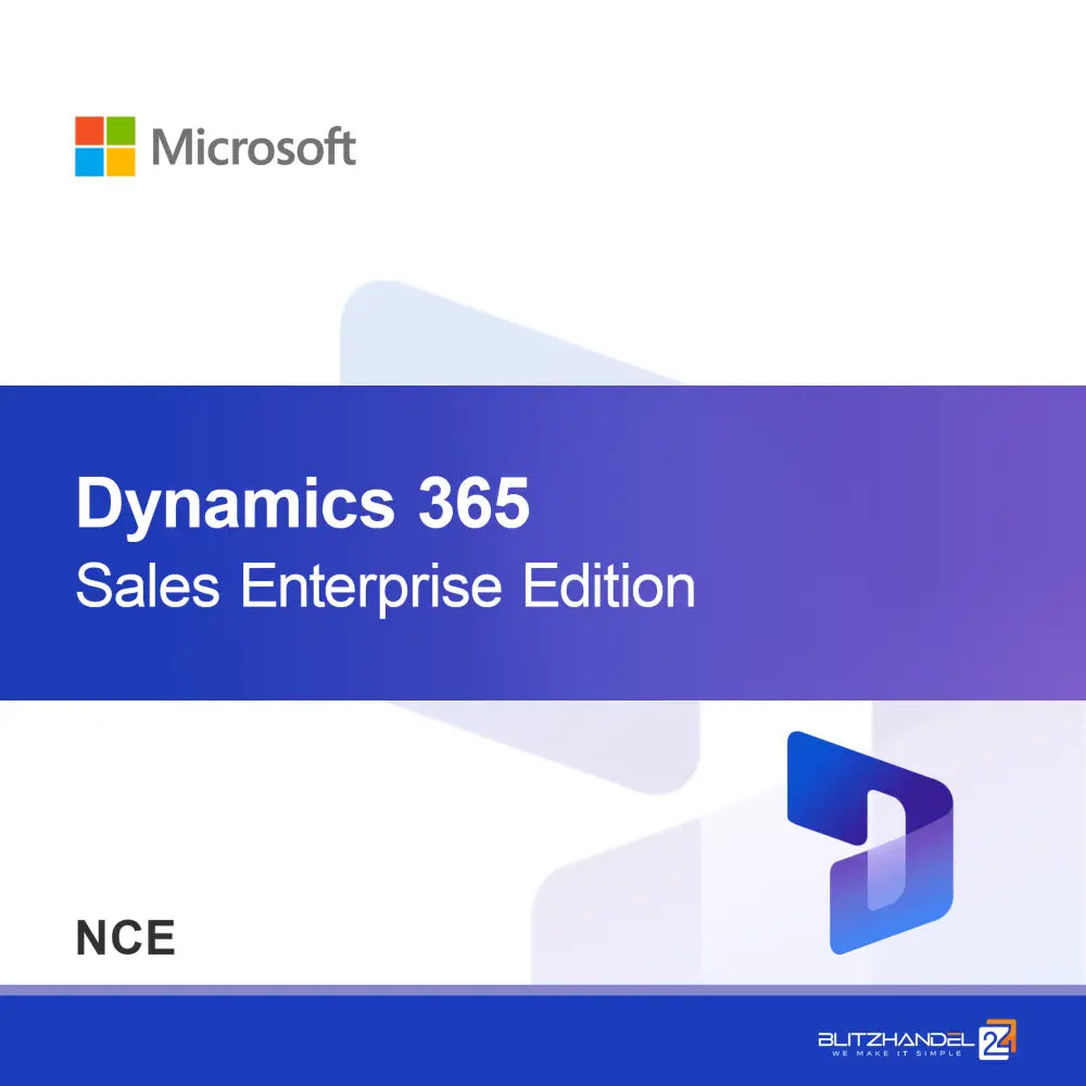 Dynamics 365 Sales Enterprise Editie (NCE)