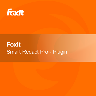 Foxit Slimme Redact Pro - Plugin