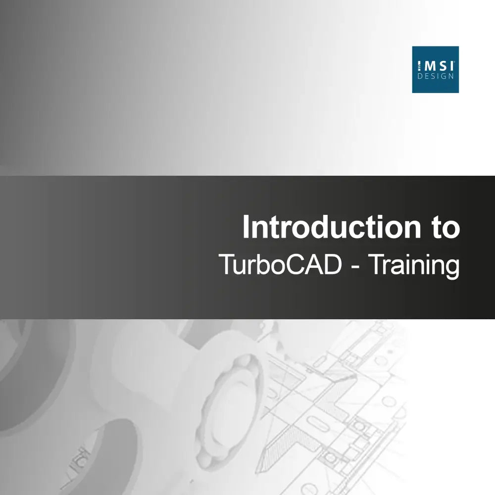 Introductie tot TurboCAD - Training