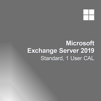 Microsoft Exchange Server 2019 Standard, 1 User CAL