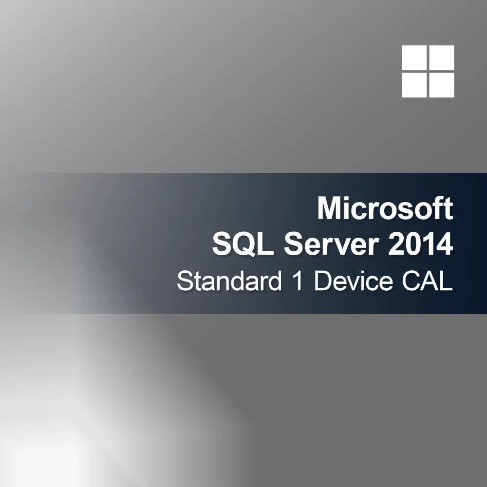 Microsoft SQL Server 2014 Standard 1 apparaat CAL