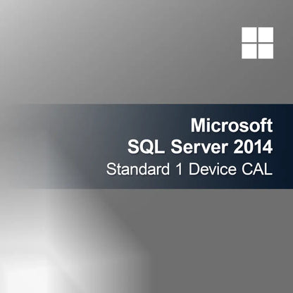 Microsoft SQL Server 2014 Standard 1 apparaat CAL