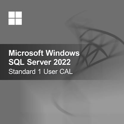Microsoft SQL Server 2022 Standard 1 Gebruiker CAL