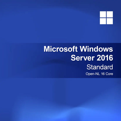 Microsoft Windows Server 2016 Standaard Open-NL 16 Core
