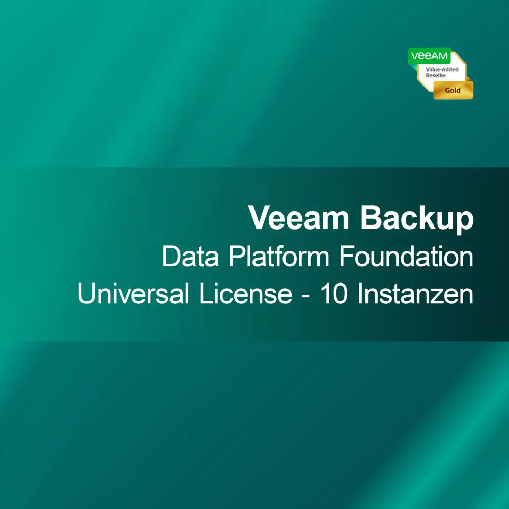 Veeam Data Platform Foundation Universele Licentie - 10 Instanties