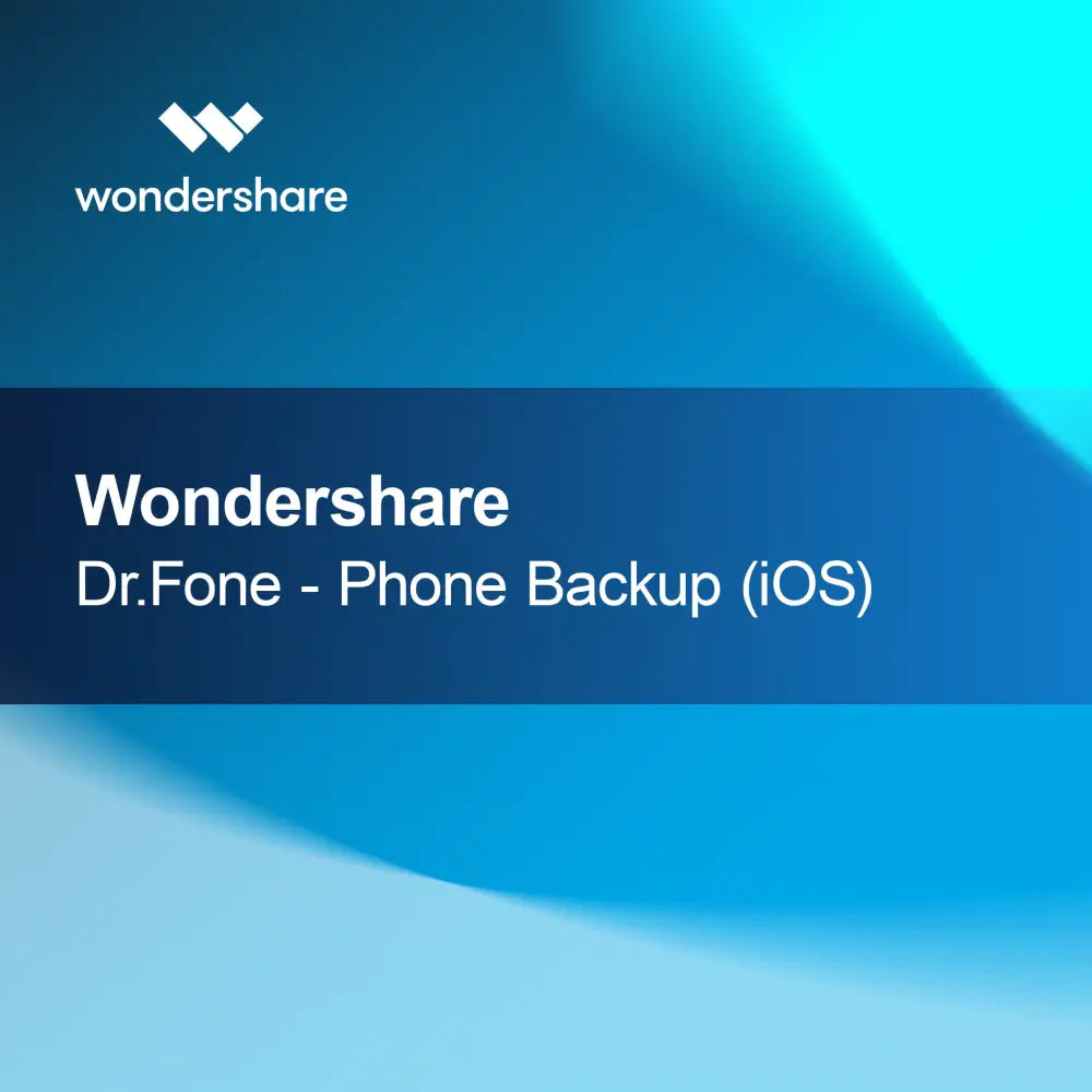 Wondershare Dr.Fone - Telefoonback-up (iOS)