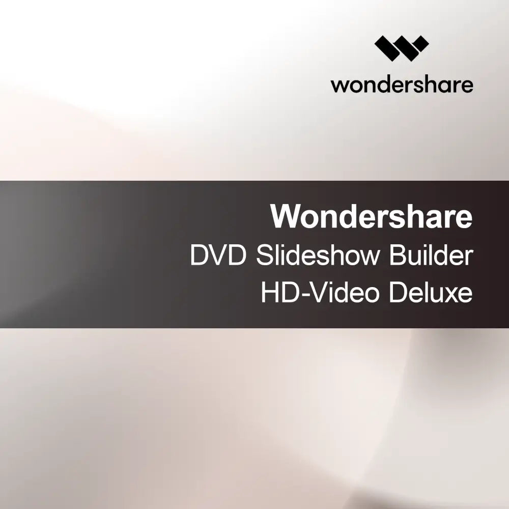 Wondershare DVD Diavoorstelling Bouwer HD-Video Deluxe